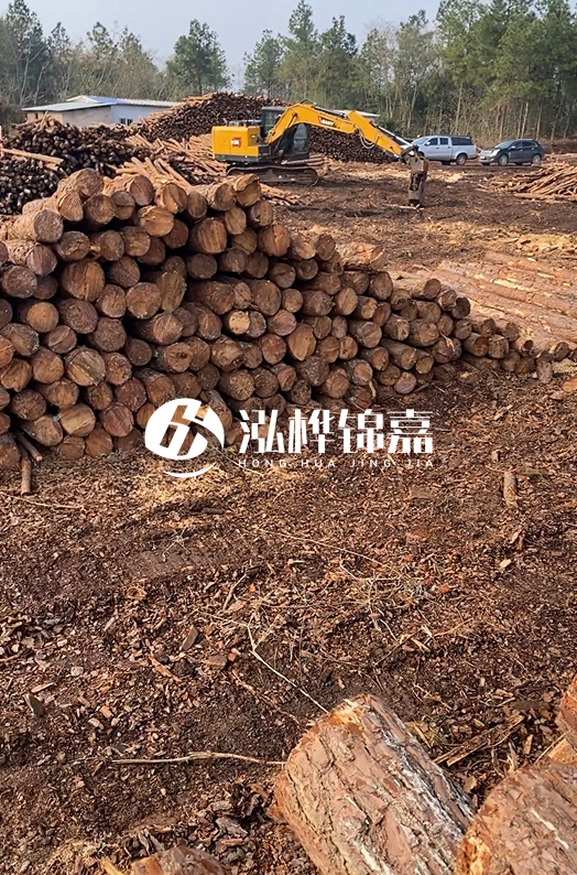 松木樁是砍下來直接送到工地嗎？發貨前需要做哪些預處理？