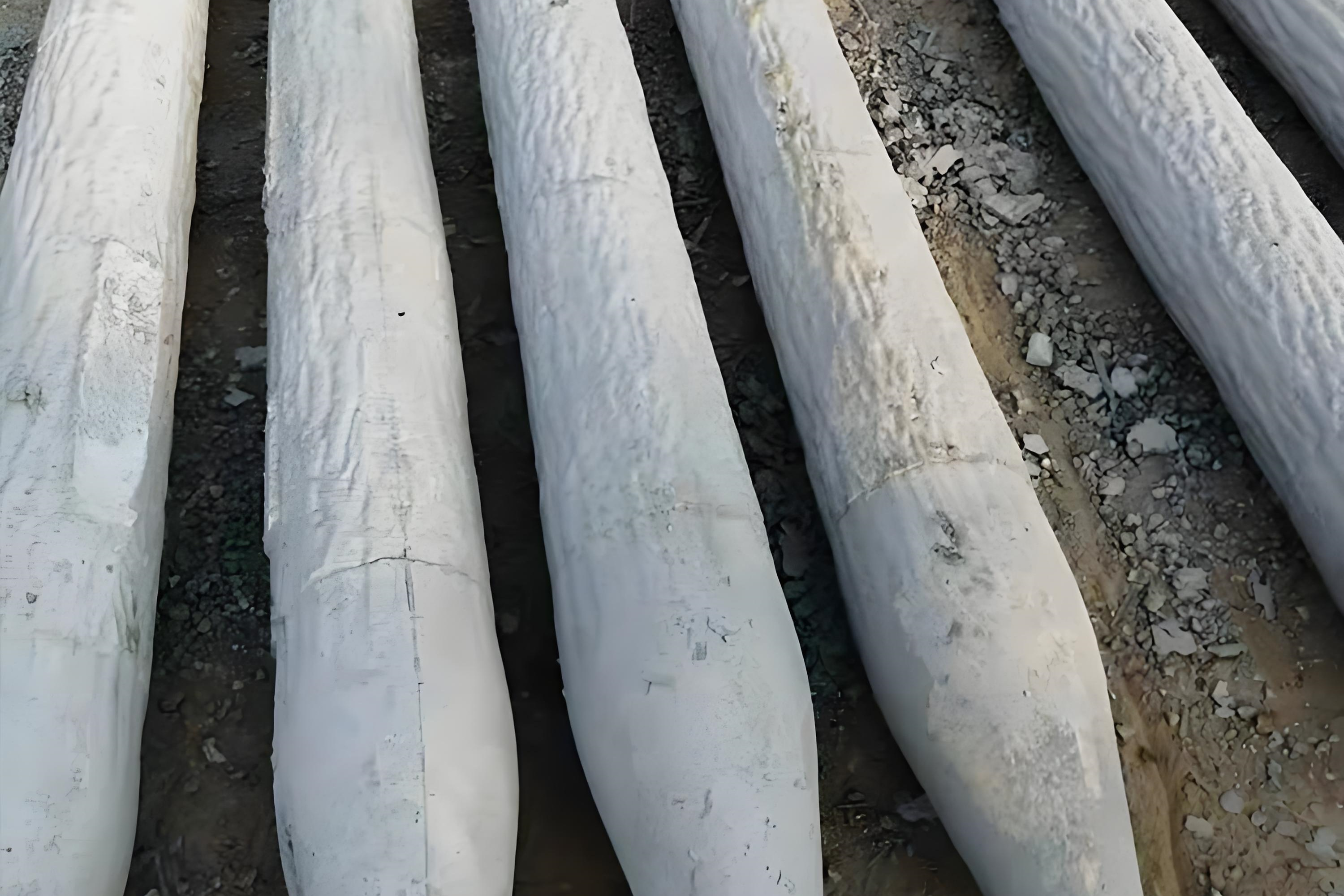 水泥仿木樁施工隊泓樺錦嘉-水泥圓樁相比方樁有哪些施工優勢?